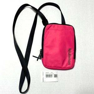 Used once Lululemon Easy Access Crossbody bag- guava pink